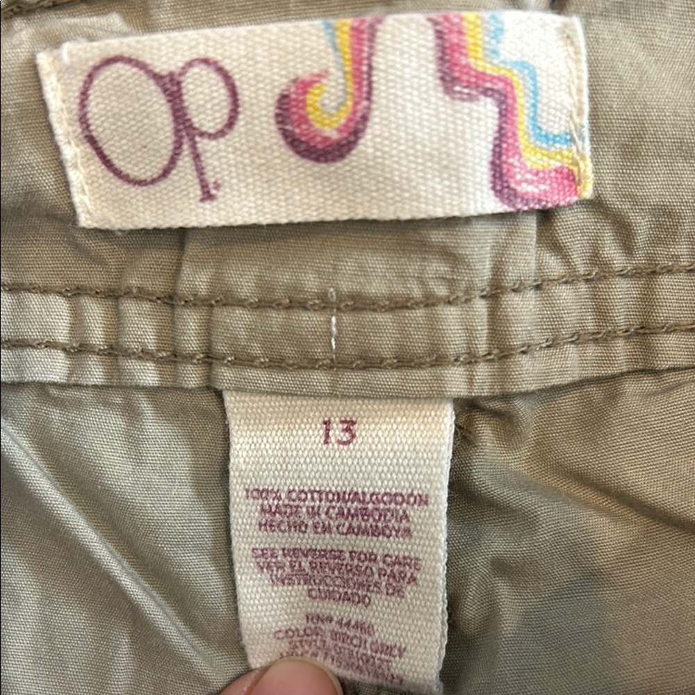 OP Tan Cargo Shorts size 13 - Picture 4 of 4